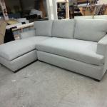 Custom built sectional sofa for residential use.